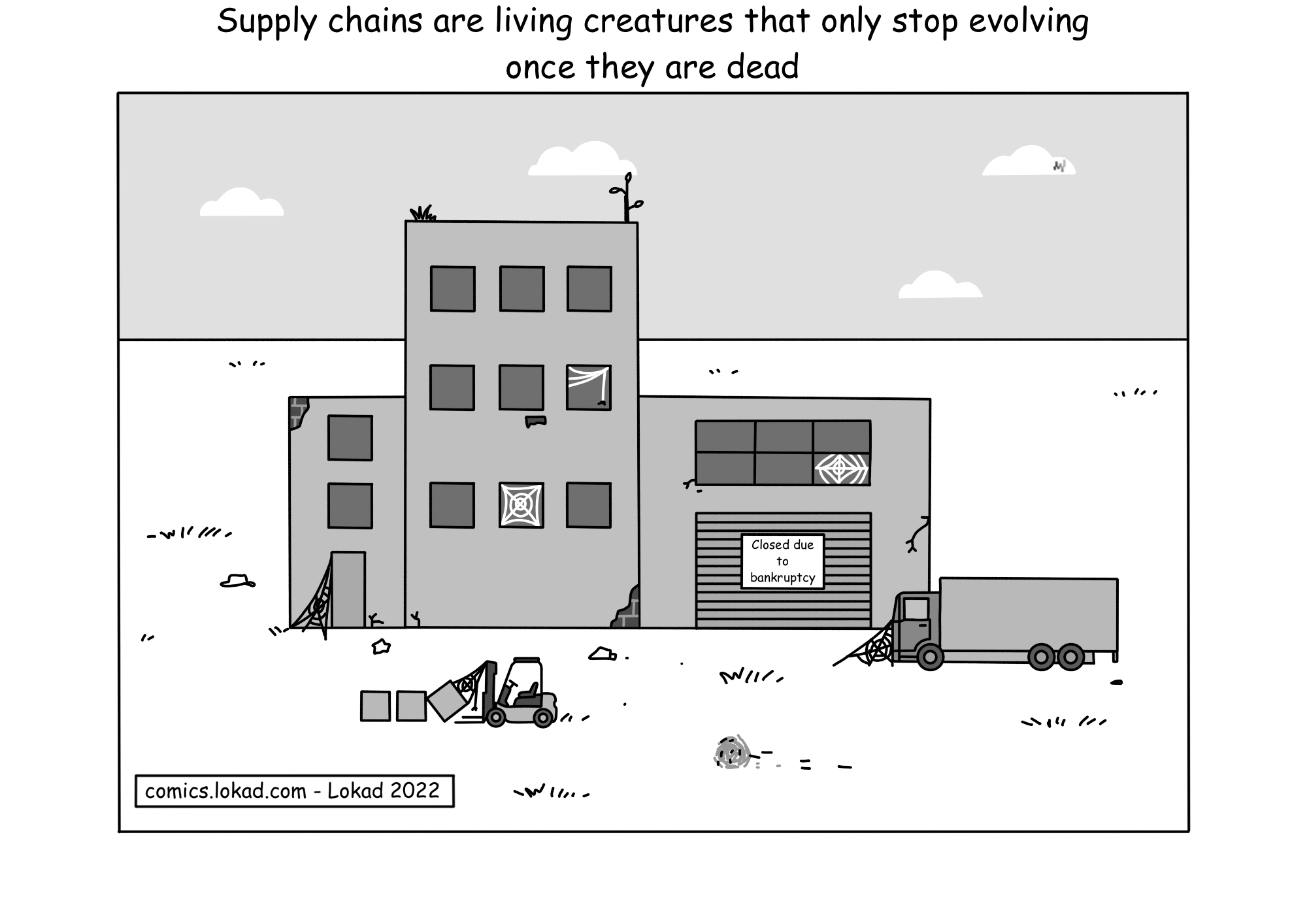Supply chains are living creatures that only stop evolving once they are dead