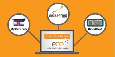 Intégration QuickBooks et Salescast qui déchire avec Webgility