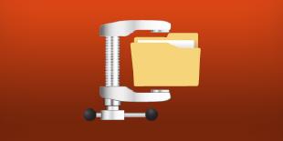 Поддерживаются форматы файлов WinZip и 7z