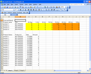 excel screenshot report