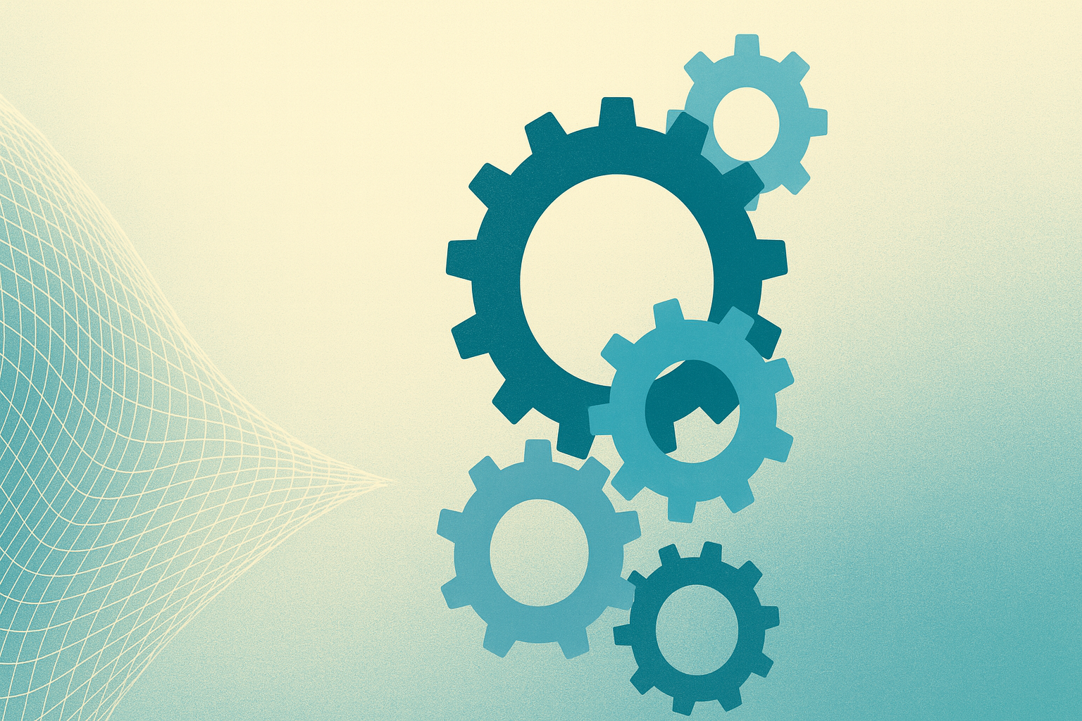 abstraktes Bild zur ganzheitlichen Optimierung in supply chain