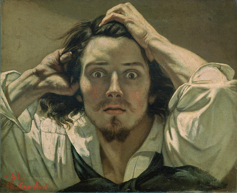 Le désespéré, Gustave Courbet