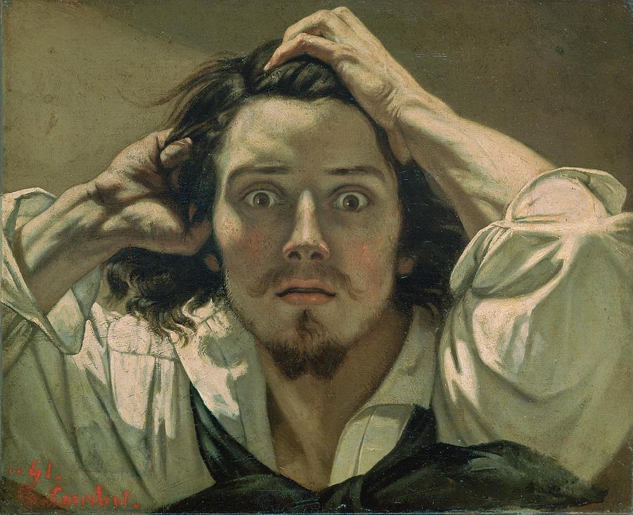 Der Verzweifelte, Gustave Courbet