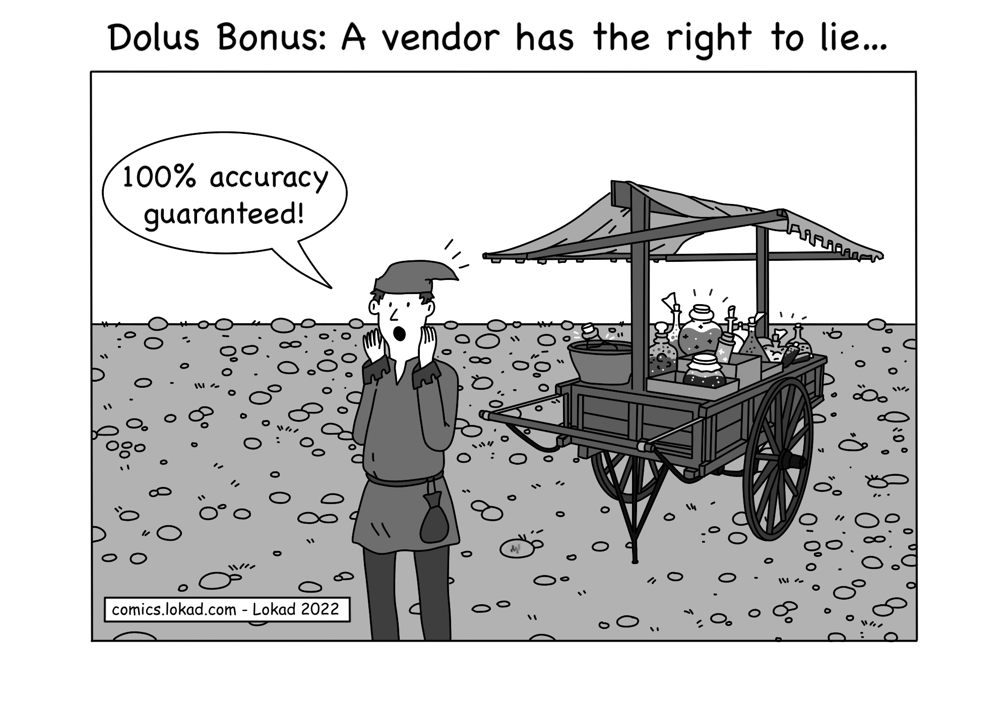 Dolus Bonus: A vendor has the right to lie...