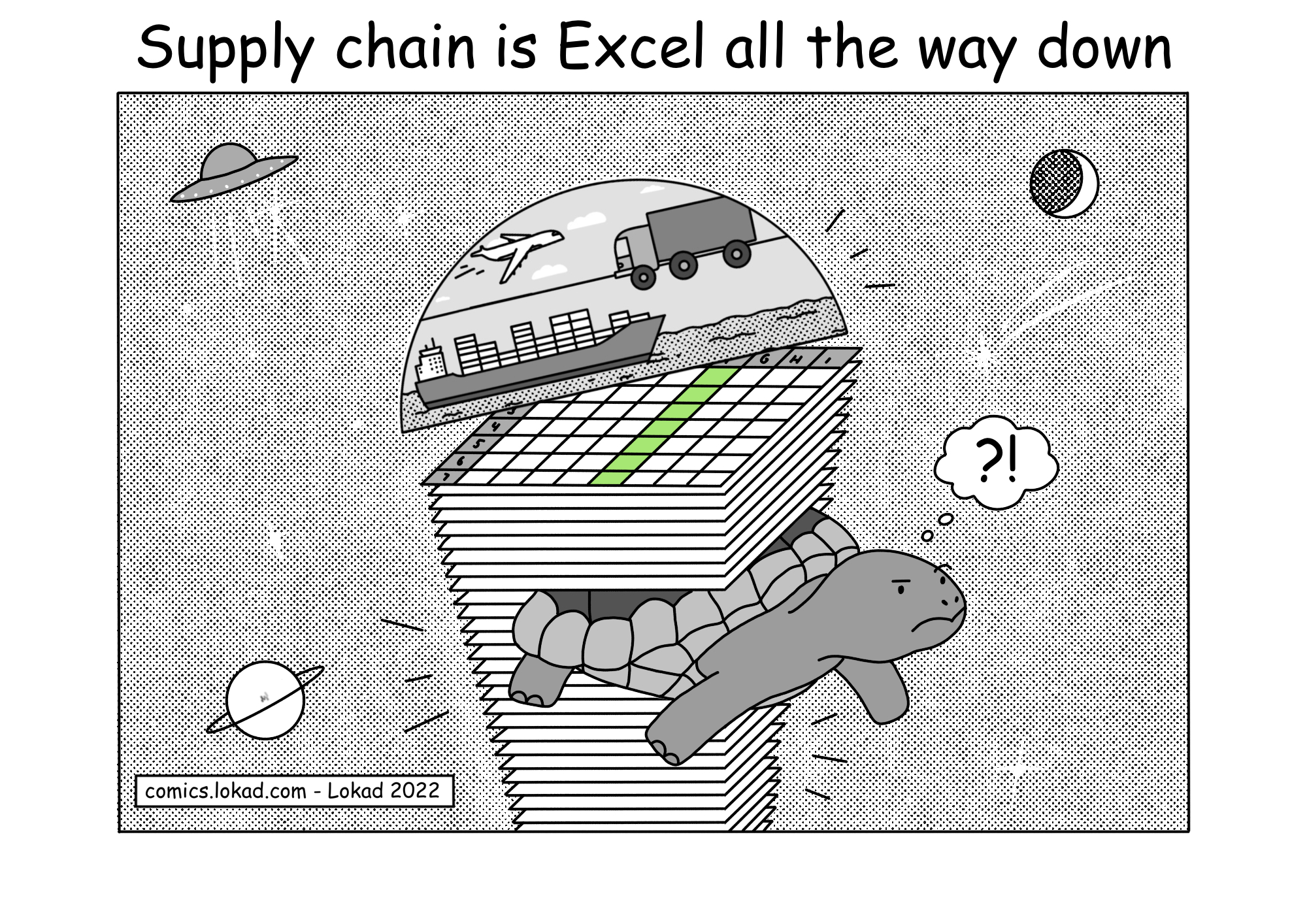 La supply chain est Excel jusqu'au bout