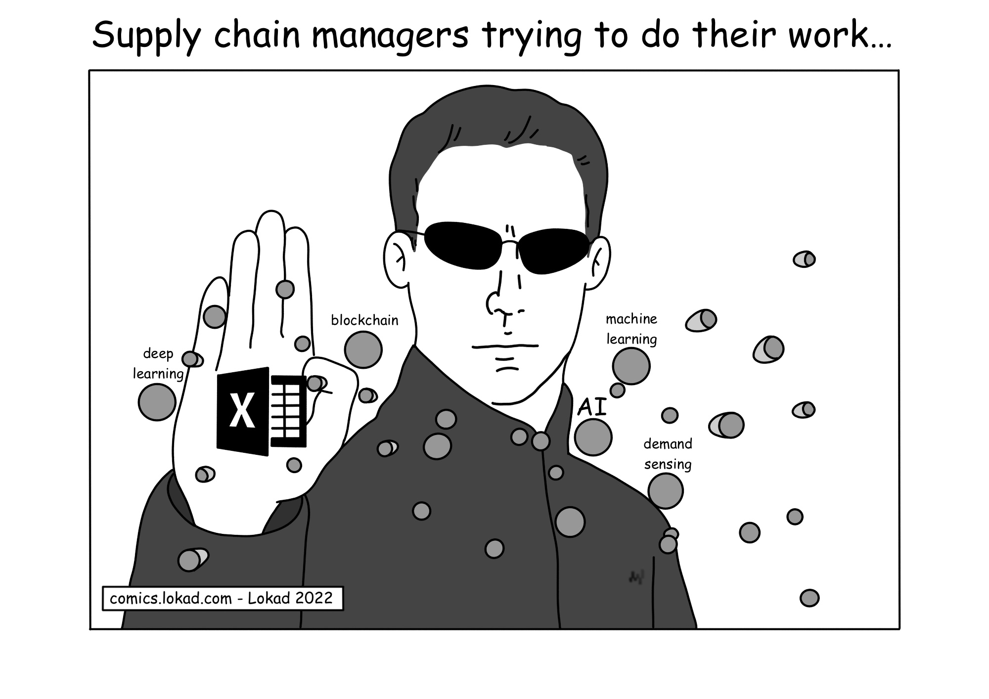 Supply chain managers trying to do their work...