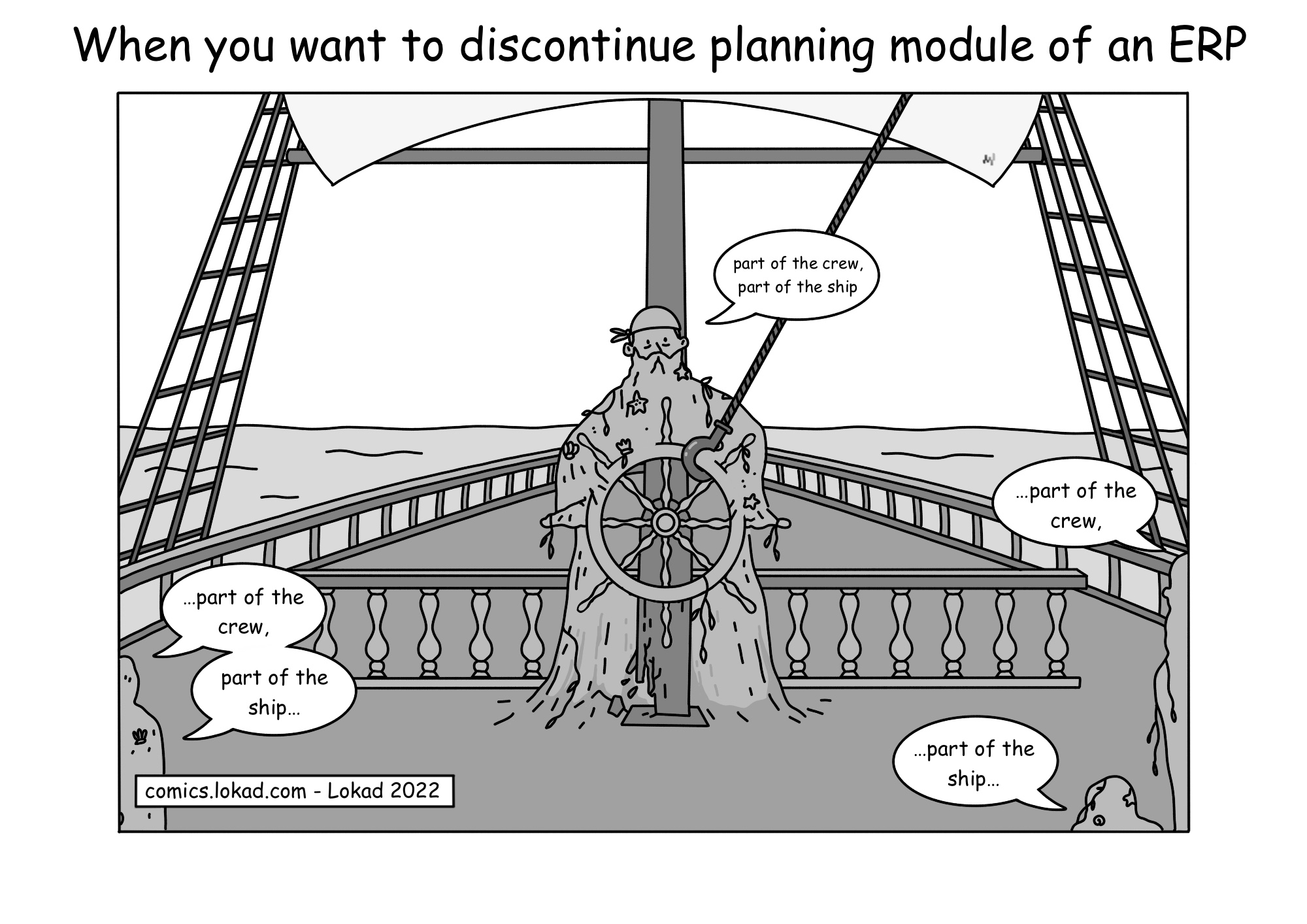 When you want to discontinue planning module of an ERP