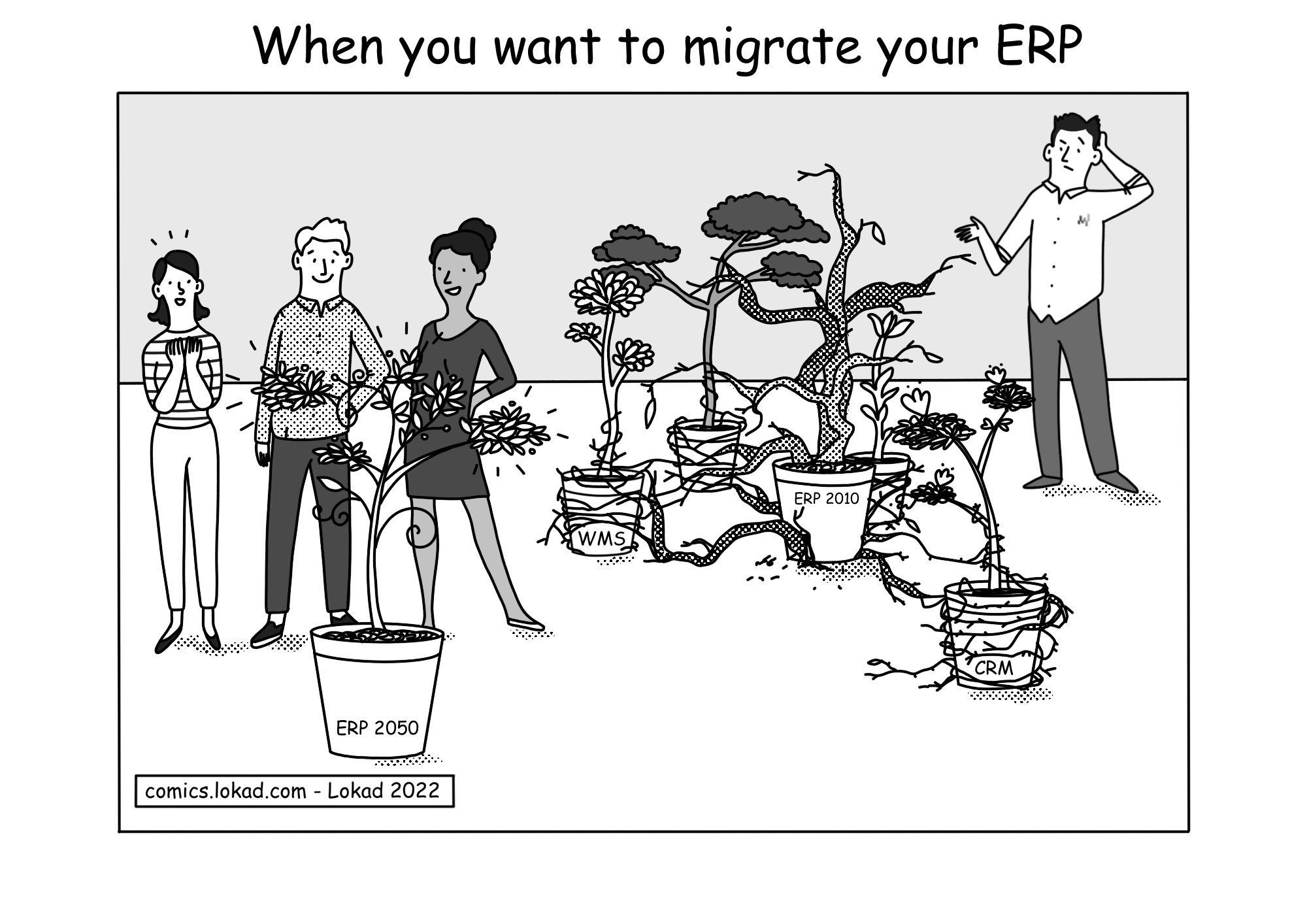 Wenn Sie Ihr ERP-System migrieren möchten