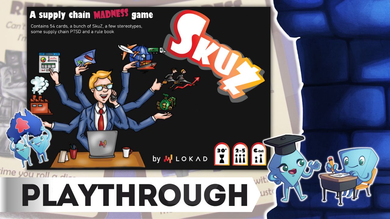 SkuZ board game playthrough video