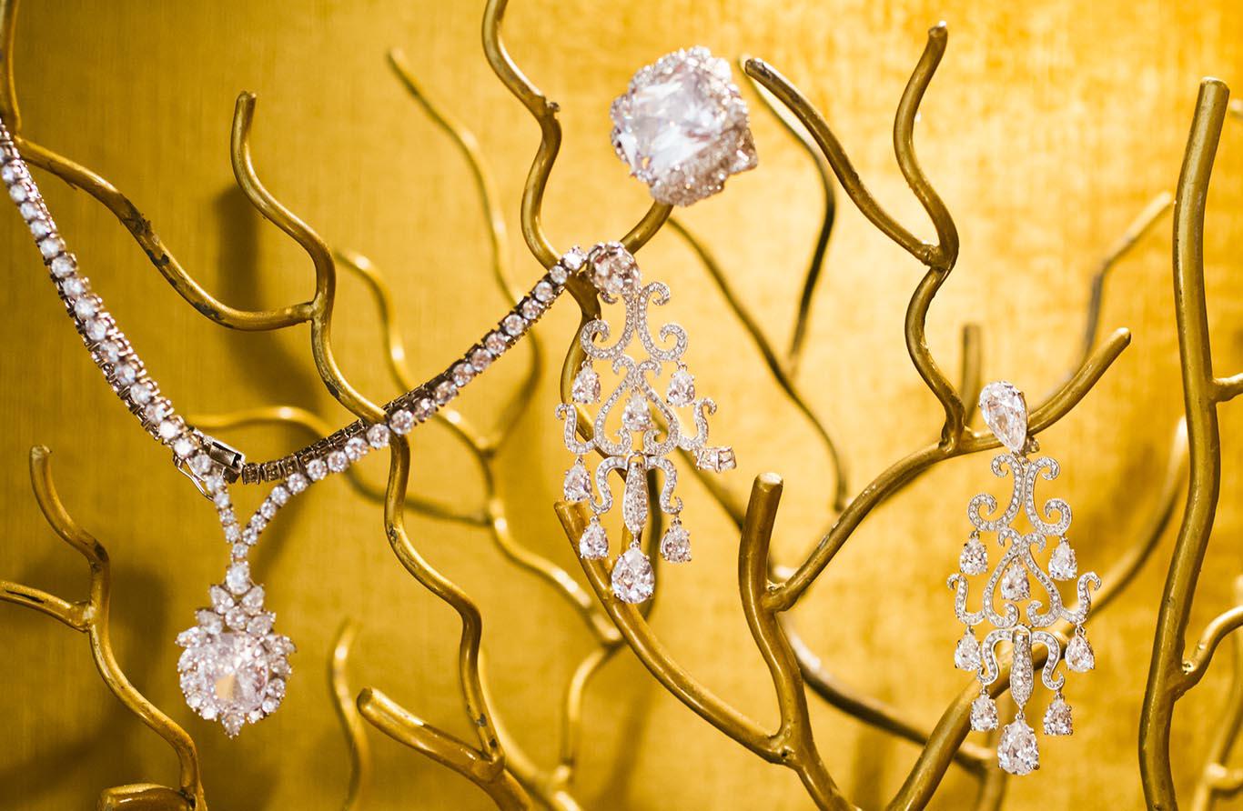 ダイヤモンドジュエリーのセット