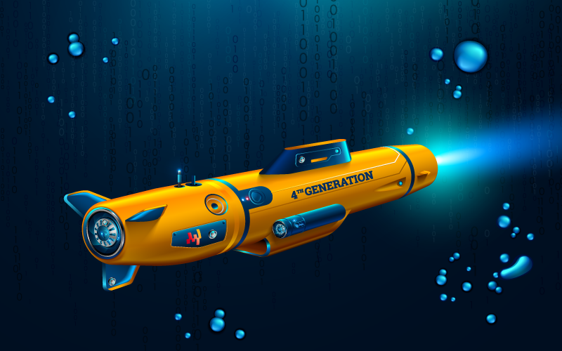 Иллюстрация deep learning, погружающегося под поверхность паттернов спроса