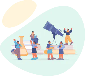 ナレッジベースのイラスト